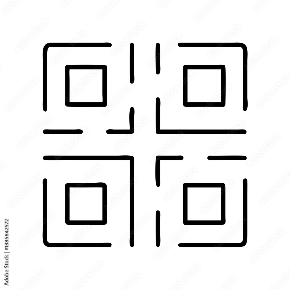 Poster download qr code vector graphic for free scan a qr code image generator for mobile and business use