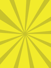 Abstract Bright yellow sun rays background