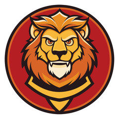 Obraz premium lion head mascot