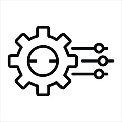 setting silhouette vector style