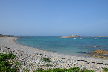 Magnifique paysage sauvage en Bretagne - France