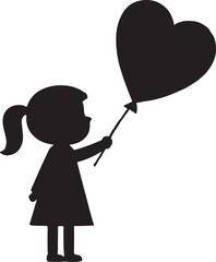 girl with balloon