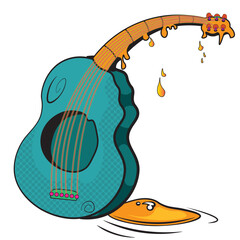 Melted Guitar © Elaini