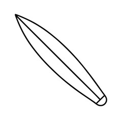 vector illustration of a paddleboard
