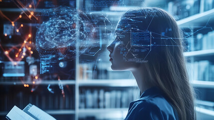 An AI powered system enhancing personalized learning by analyzing student progress, learning styles, and academic performance for tailored educational content