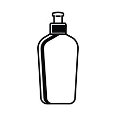 vector illustration of tanning-lotion
