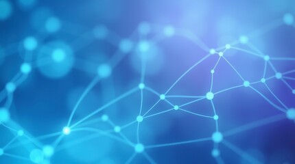 Abstract Digital Network of Connections