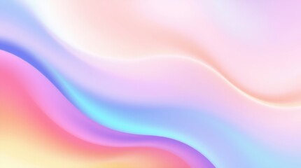 Obraz premium Pastel Abstract Wavy Background
