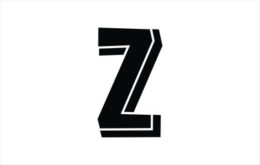 Elegant Letter Z logo Vector Template Initial Letter Z Logo Design. Creative And Modern Z logo