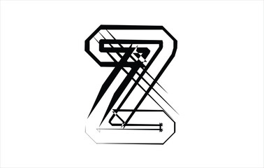Elegant Letter Z logo Vector Template Initial Letter Z Logo Design. Creative And Modern Z logo