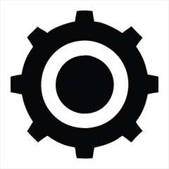 setting silhouette vector style