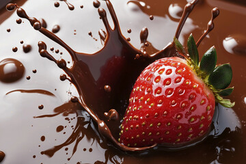 strawberry and chocolate splash 