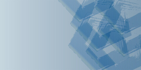 Abstract hexagon lines on gray background. Geometric stripe line art design modern pattern