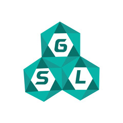 GSL creative minimalist letter logo. GSL unique vector initials alphabet letter logo design