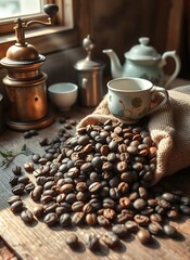 Coffee Lovers' Delight - Wholesome Roasted Coffee Beans