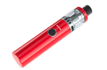 Vape Pen, Electronic Cigarette with USB Charge Rechargeable Battery, 3D rendering