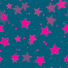 seamless pattern with stars