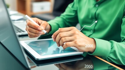 Net Zero Carbon Emissions and Sustainability Strategy, Digital Eco Strategy for Climate Neutral Future, Green Business Growth and CO2 Reduction Plan 