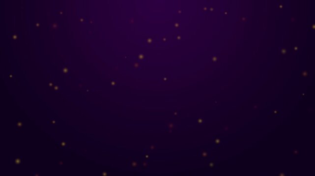 Magical golden Particles weaving Animation background
