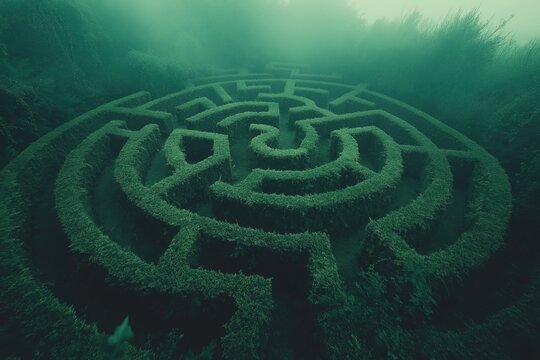 FOIL)迷路庭園/Hedge Maze《英語》【MKM】