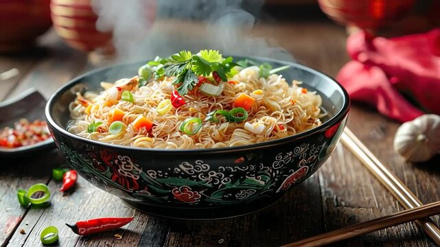 steamed crab with garlic and vermicelli video chinese food