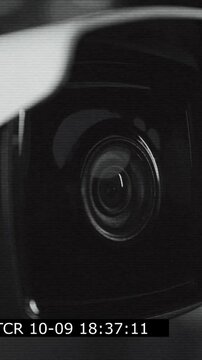 An Intriguing CloseUp of a Camera Lens Delicately Capturing the Essence of Modern Technology