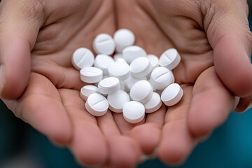 Elderly couple sharing daily vitamin routine in cozy home setting during morning