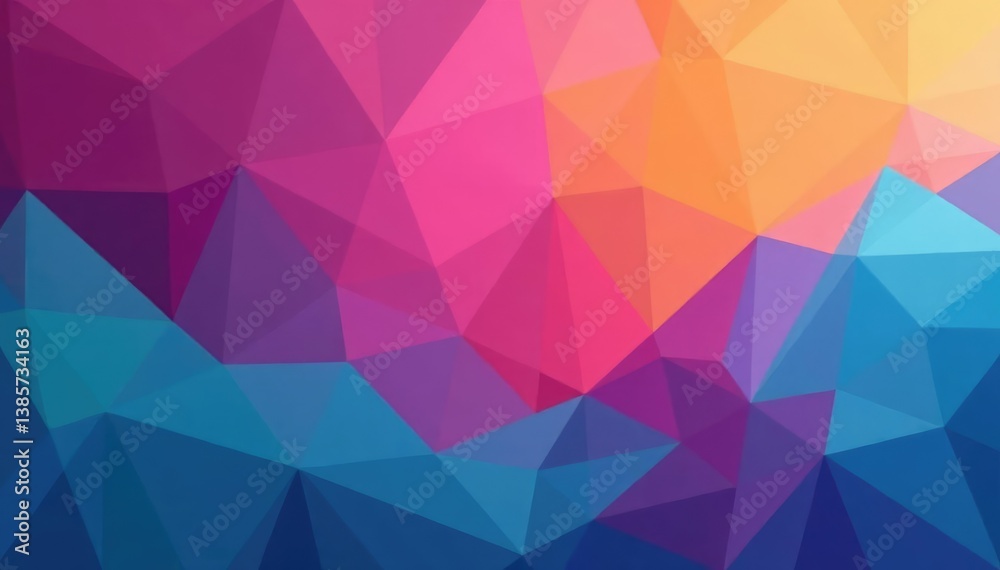 Poster geometric shapes with soft color transitions create a seamless backdrop, trend, subtle