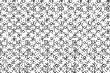 vector seamless pattern with stars