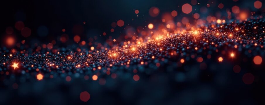 Sparkling starlight on a black background with subtle texture, stars,  dark