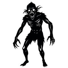 Fototapeta premium Zombie Vector Art for Graphic Design Use