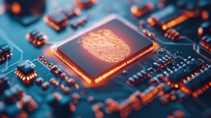 Fingerprint on Circuit Board