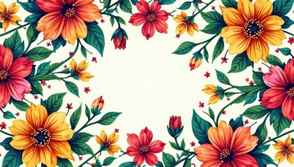 Intricate, flowing floral pattern, continuous design , repeat, romantic, floral