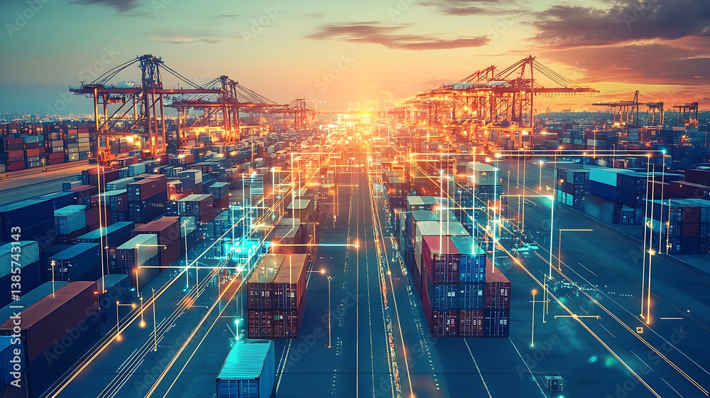 Poster an ai powered system enhancing supply chain transparency by analyzing real time product movement and