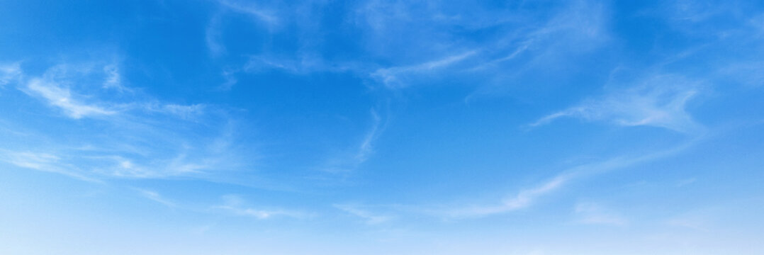 blue sky with white clouds
