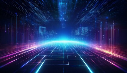 virtual fractal realms background