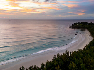 Sunset at Tip of Borneo Simpang Mengayau beach Kudat Sabah Borneo