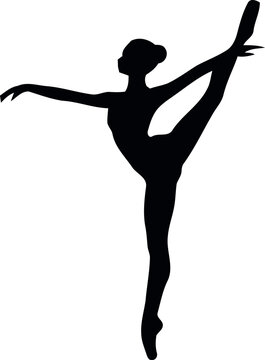 recommend clip art: ballet dancer silhouette