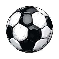 soccer ball Vector Illustration isolated