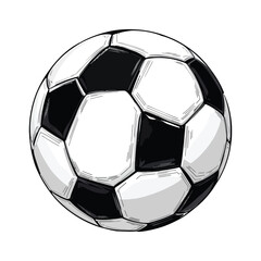 soccer ball Vector Illustration isolated