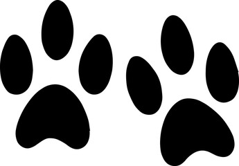 Fototapeta premium Cat Paws Tattoo Style