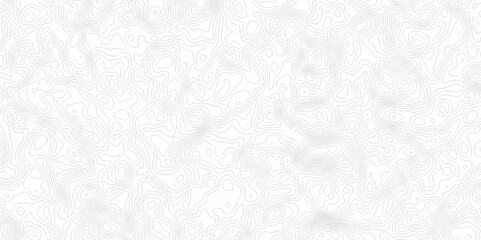Obraz premium White topography topology vector white background fresh contour map texture. white seamless pattern Abstract background with a wave Topography and geography map grid abstract backdrop.