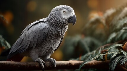 Obraz premium Close-up of a colorful macaw parrot on a white background tropical exotic animal studio light vibrant feathers