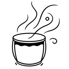 a drum vector illustration 