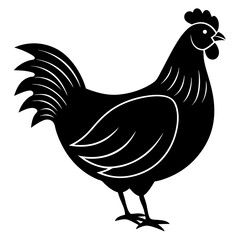 Chicken silhouette