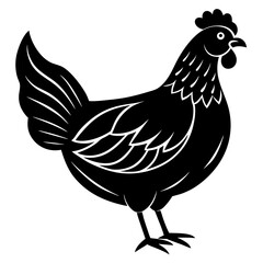 Chicken silhouette