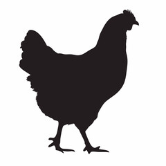 Chicken silhouette