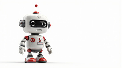Cute and Friendly Robot Character