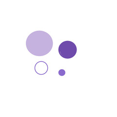 abstract purple circle
