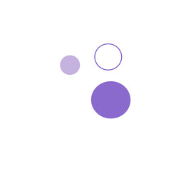 abstract purple circle
